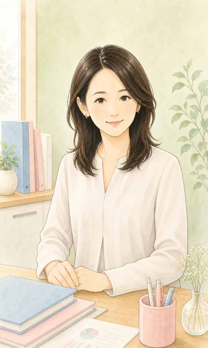 流山市・松戸市・柏市で相談できる女性税理士を表すイラスト